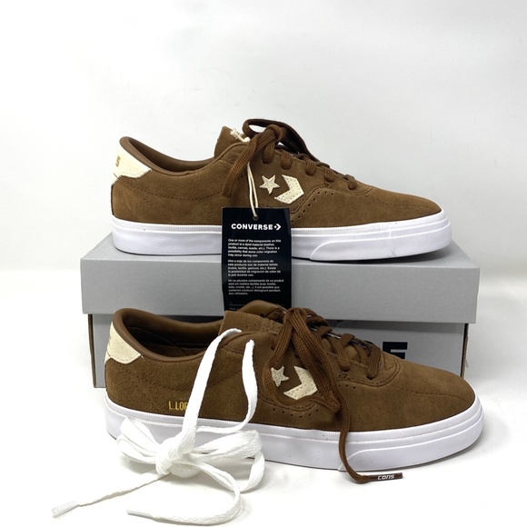 Converse Louie Lopez OX Low Shoe Skate Sneaker Casual Men's Suede Brown A04611C - Picture 3 of 11